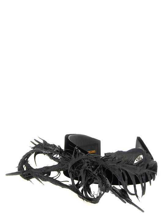 Comme Des Garçons Black Rayon Headband