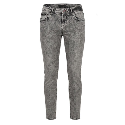 Philipp Plein Grey Cotton Women Jeans