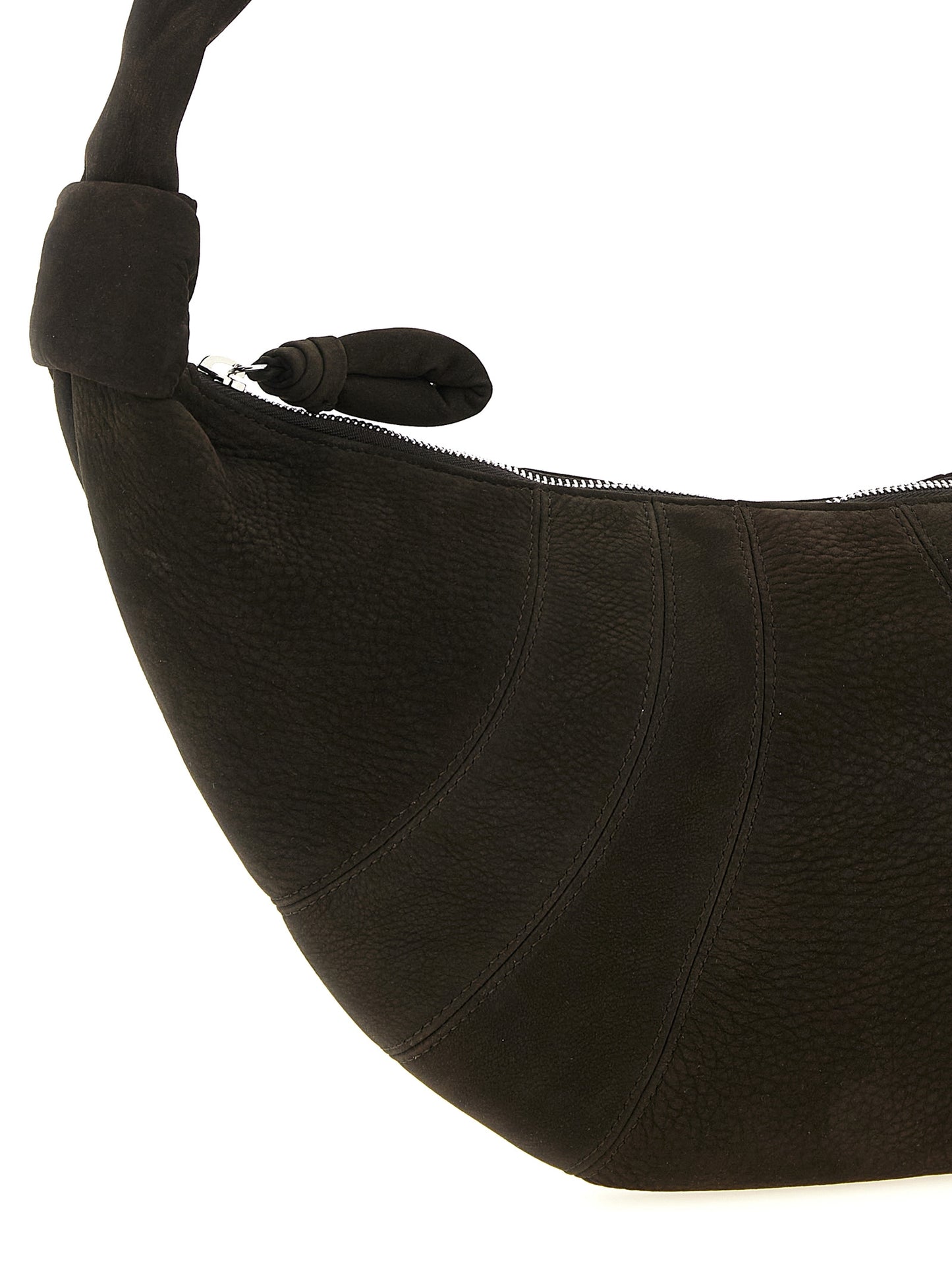 Lemaire Brown Lamb Leather Shoulder Bag