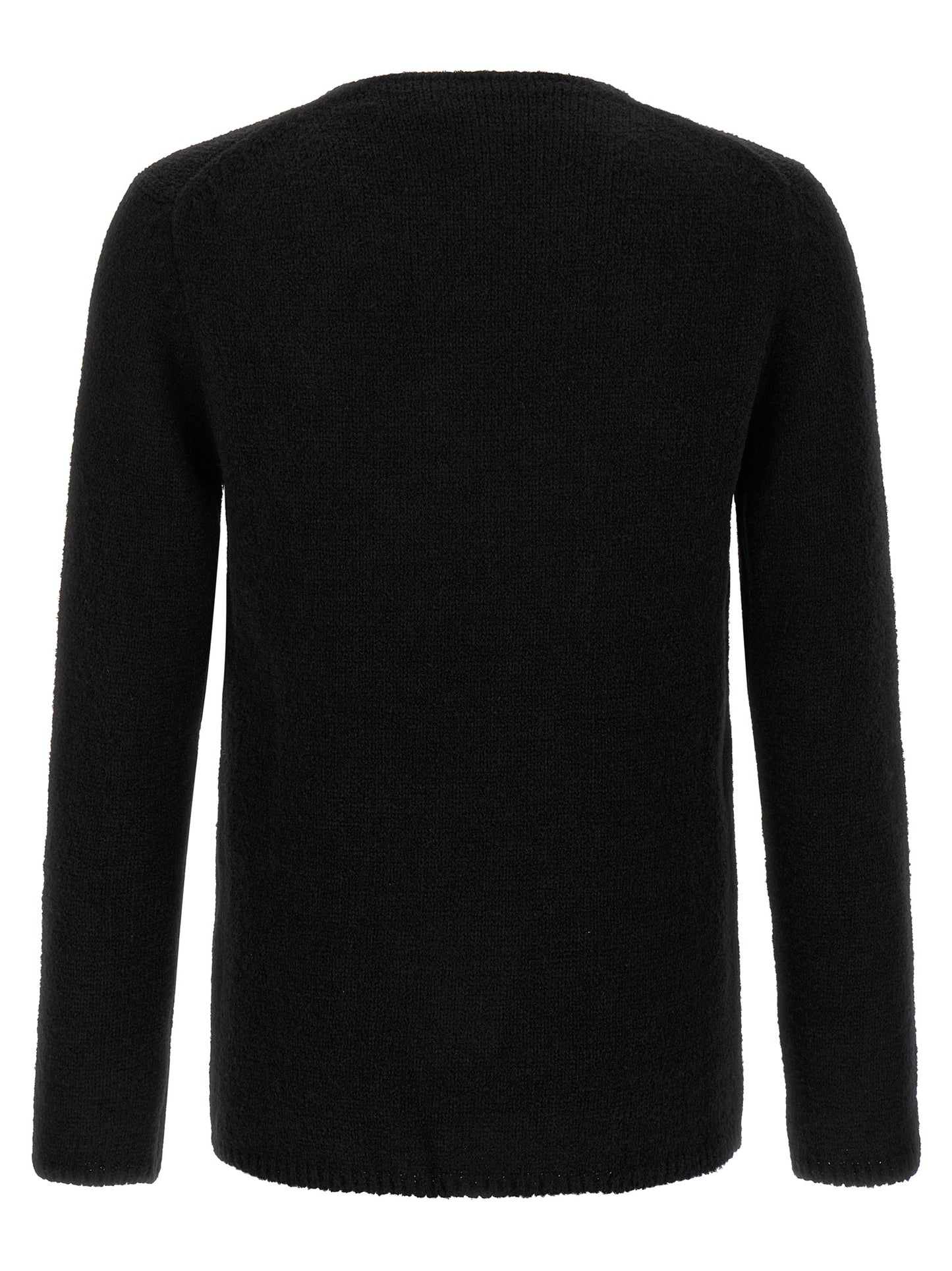 Comme Des Garçons Black Polyester Cardigan
