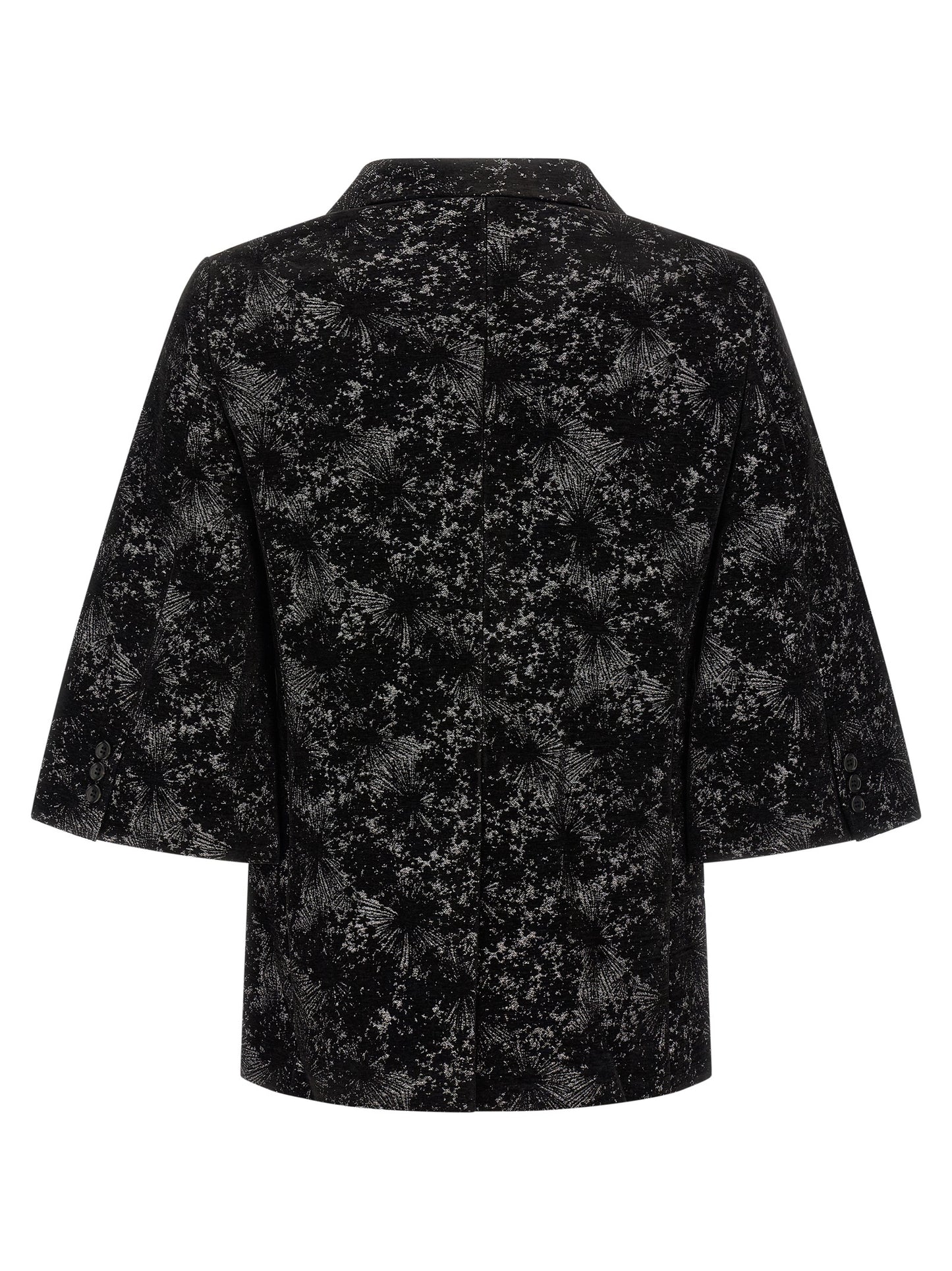 Comme Des Garçons Black Polyester Blazer