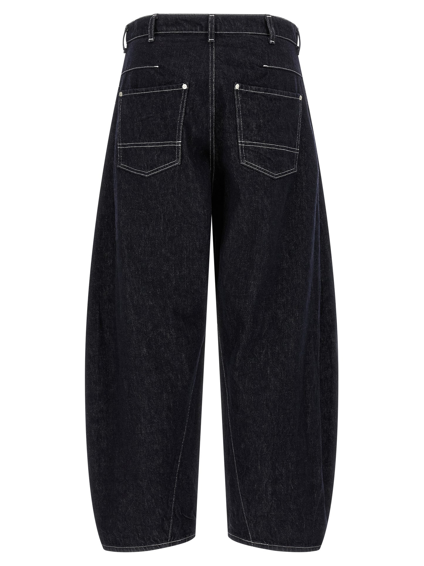 Comme Des Garçons Blue Cotton Jeans Denim