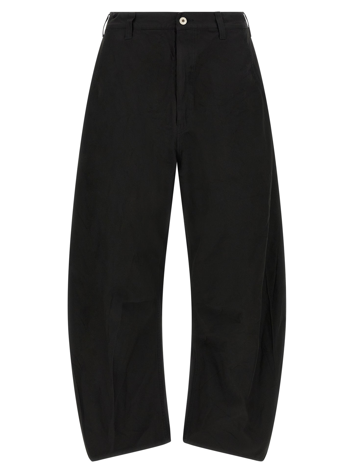 Comme Des Garçons Black Polyester Casual Pants
