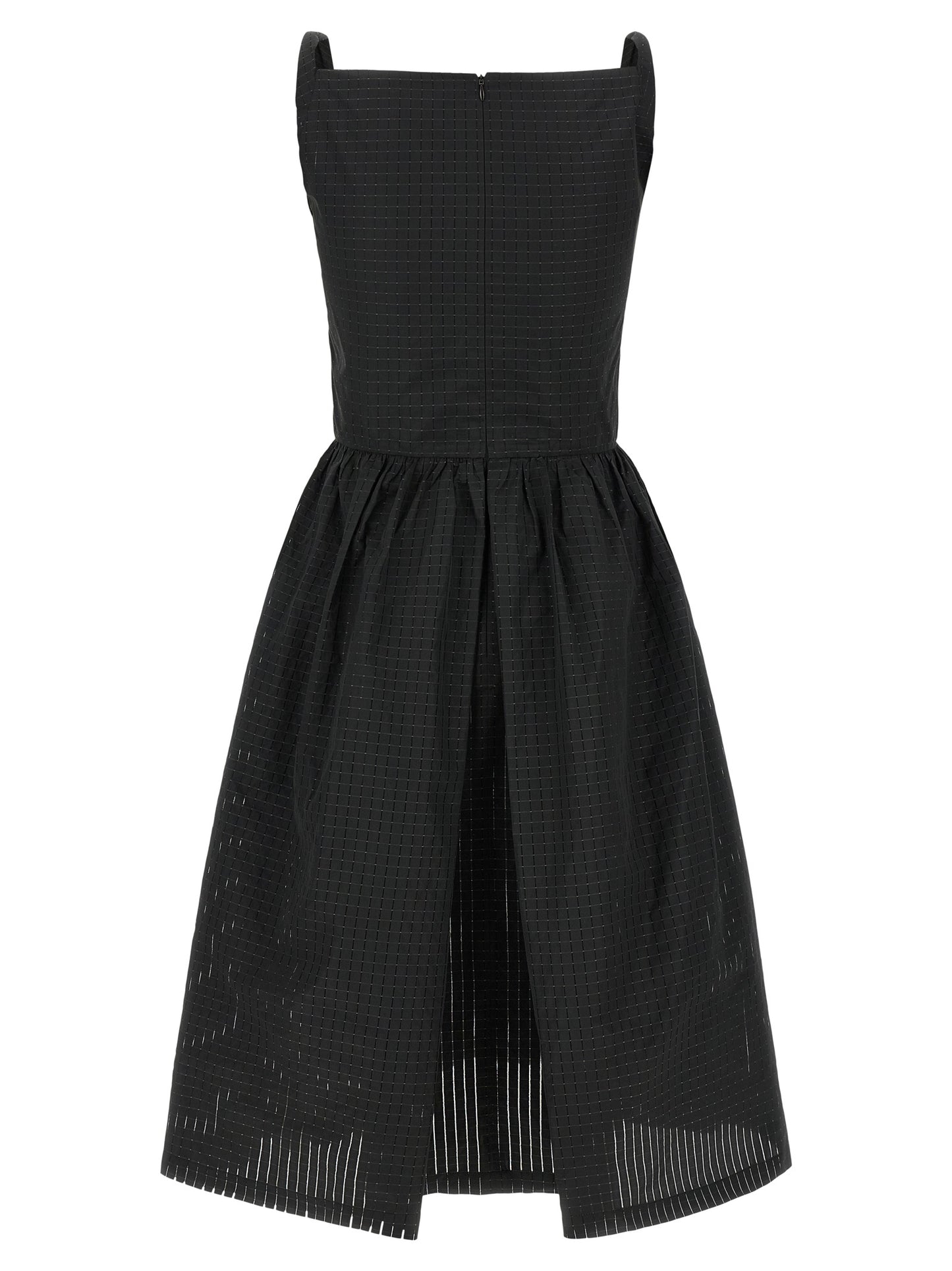 Vivienne Westwood Black Polyester Midi Dress