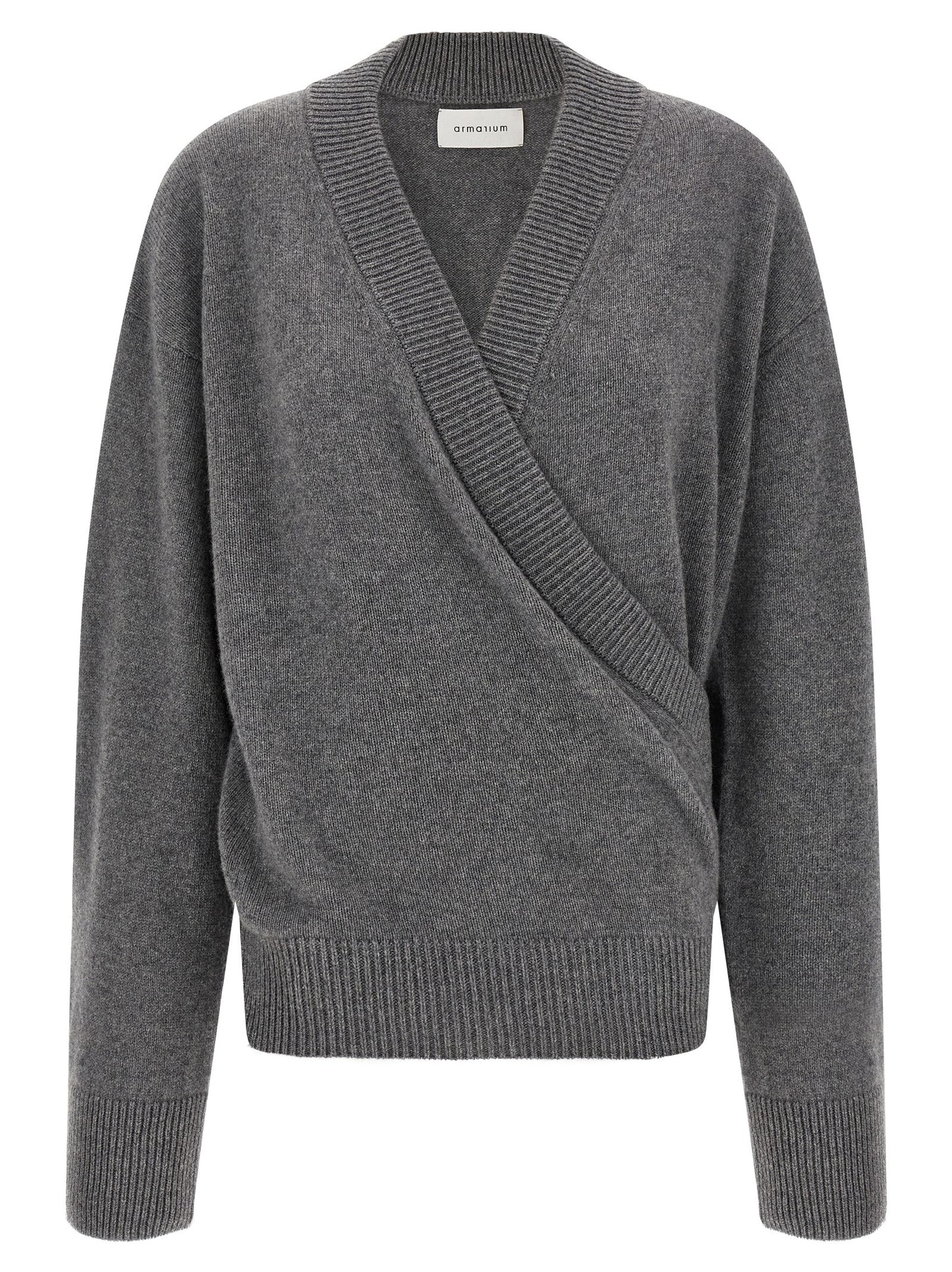 Armarium Gray Wool Cardigan