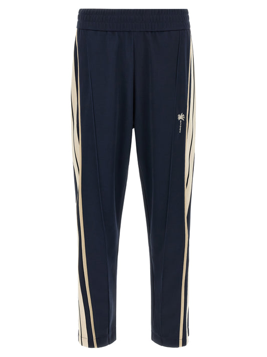 Palm Angels Blue Polyester Joggers (Workout Pants)