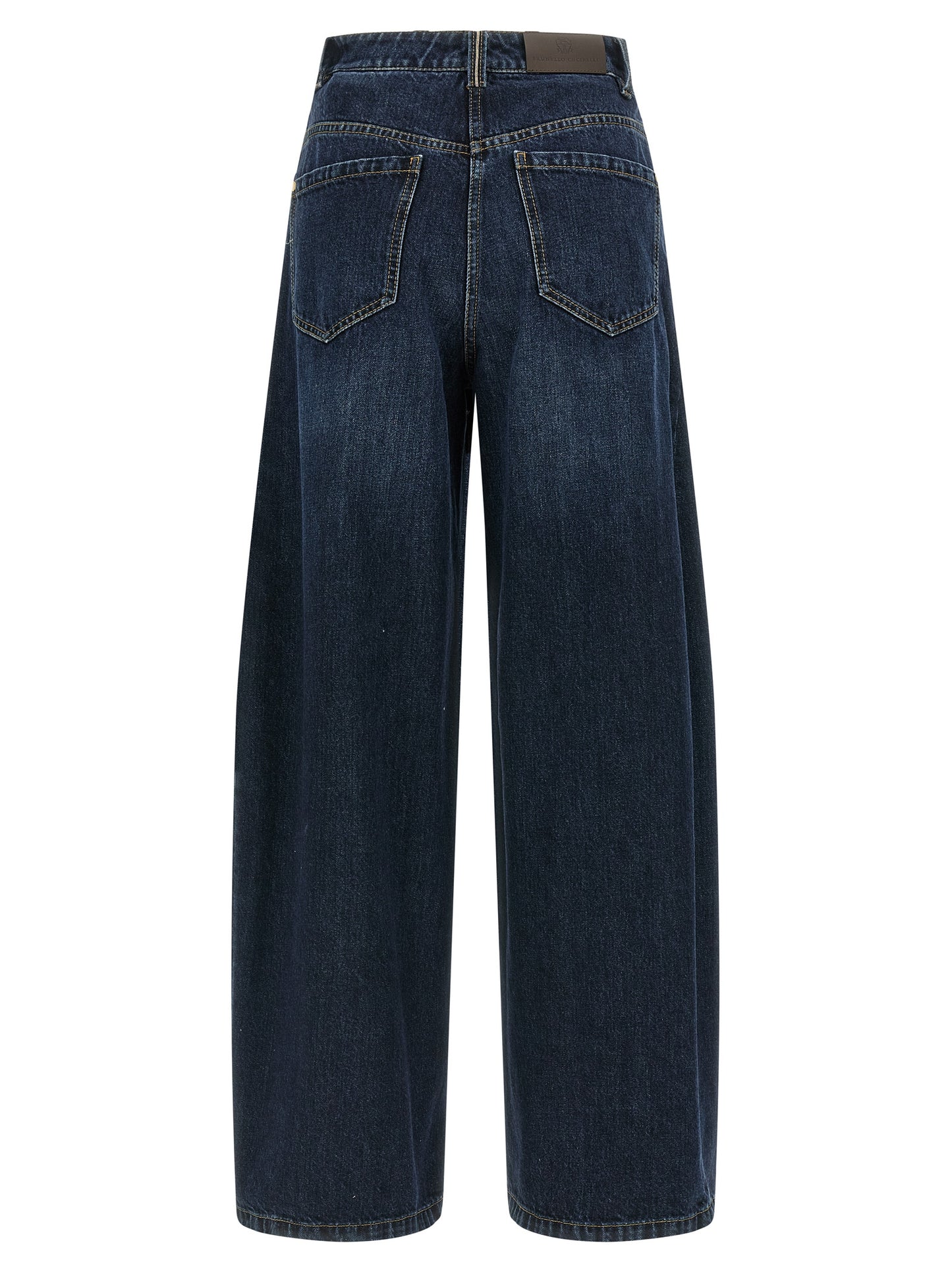Brunello Cucinelli Blue Cotton Jeans Denim