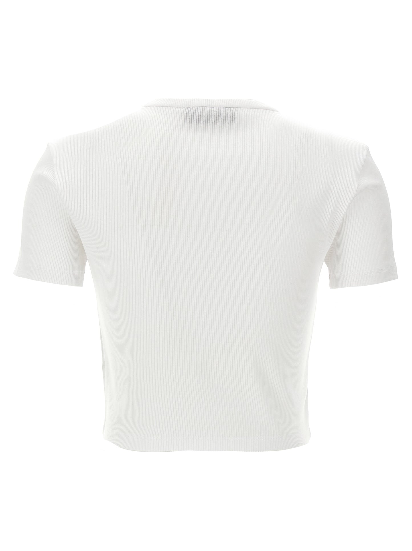 Fendi White Cotton T-Shirt