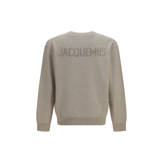 Jacquemus Beige Wool Oves Aries Sweatshirt