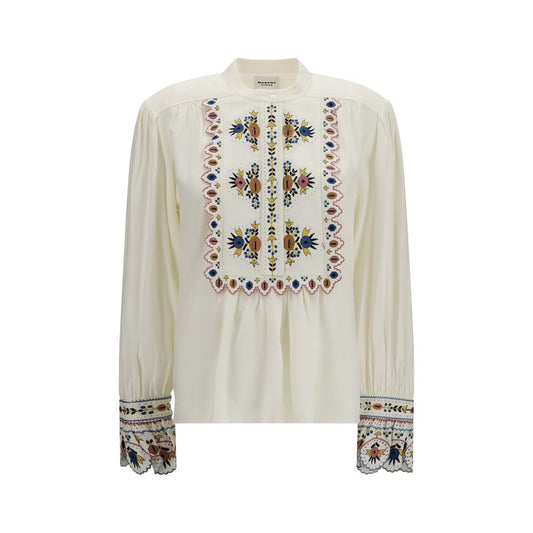 Isabel Marant Étoile White Viscose Blouse