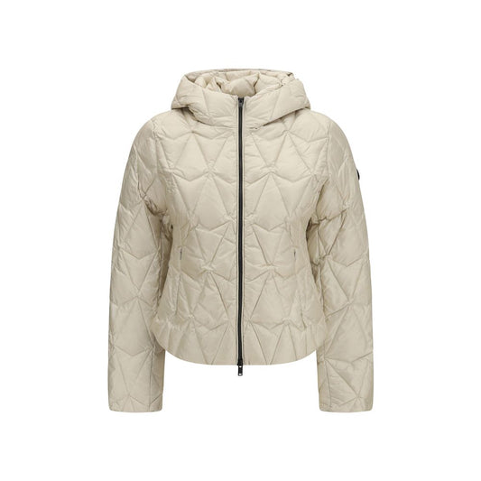 Moose Knuckles Beige Nylon Full-Length Jacket