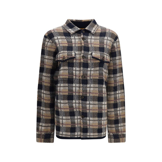 Guest in Residence Brown Cashmere Dress Shirt
