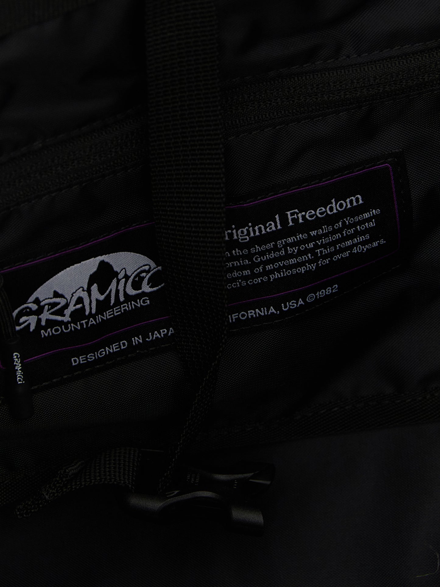 Gramicci Black Nylon Tote Bag
