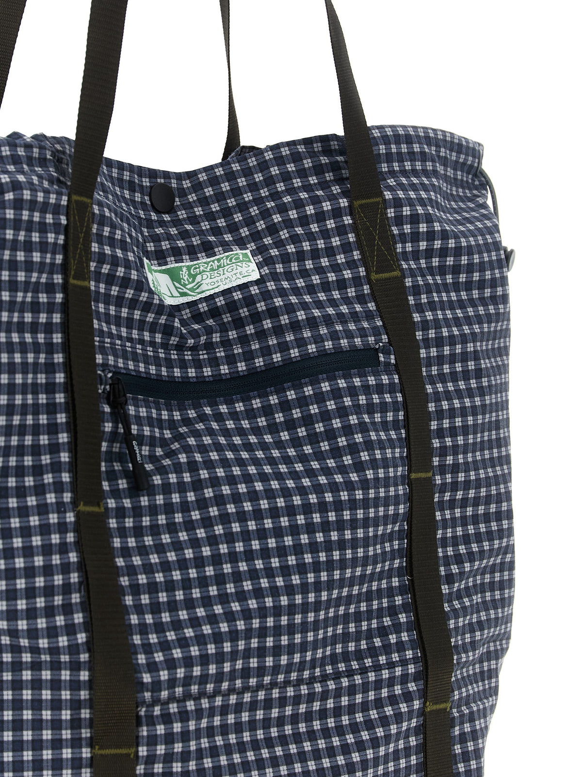 Gramicci Blue Nylon Tote Bag