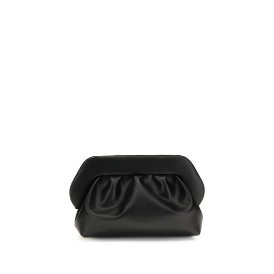 THEMOIRè Black Vegan Leather Clutch Bag