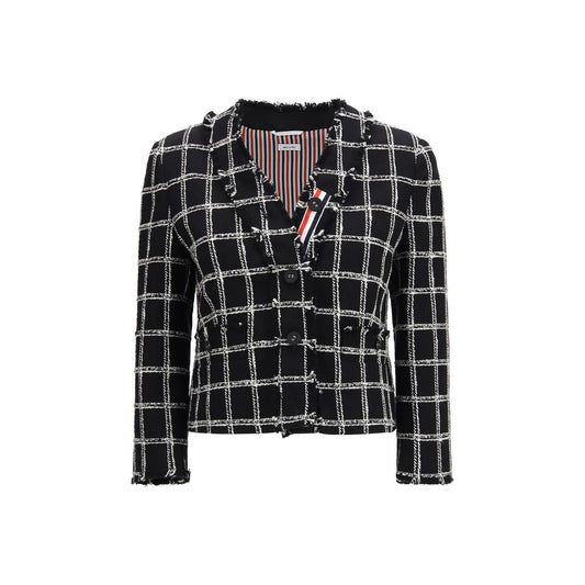 Thom Browne Black Cotton Jacket