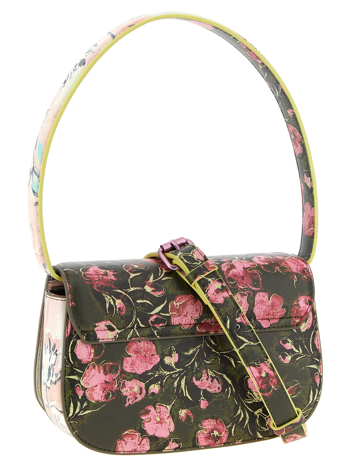 Diesel Multicolor Polyethylene Shoulder Bag
