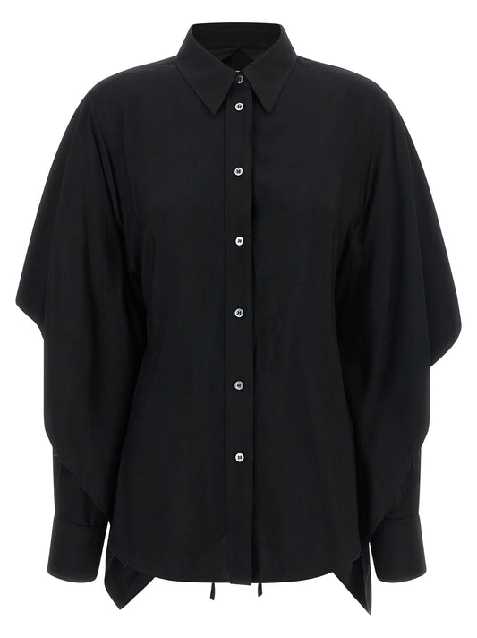 Maison Margiela Black Viscose Blouse