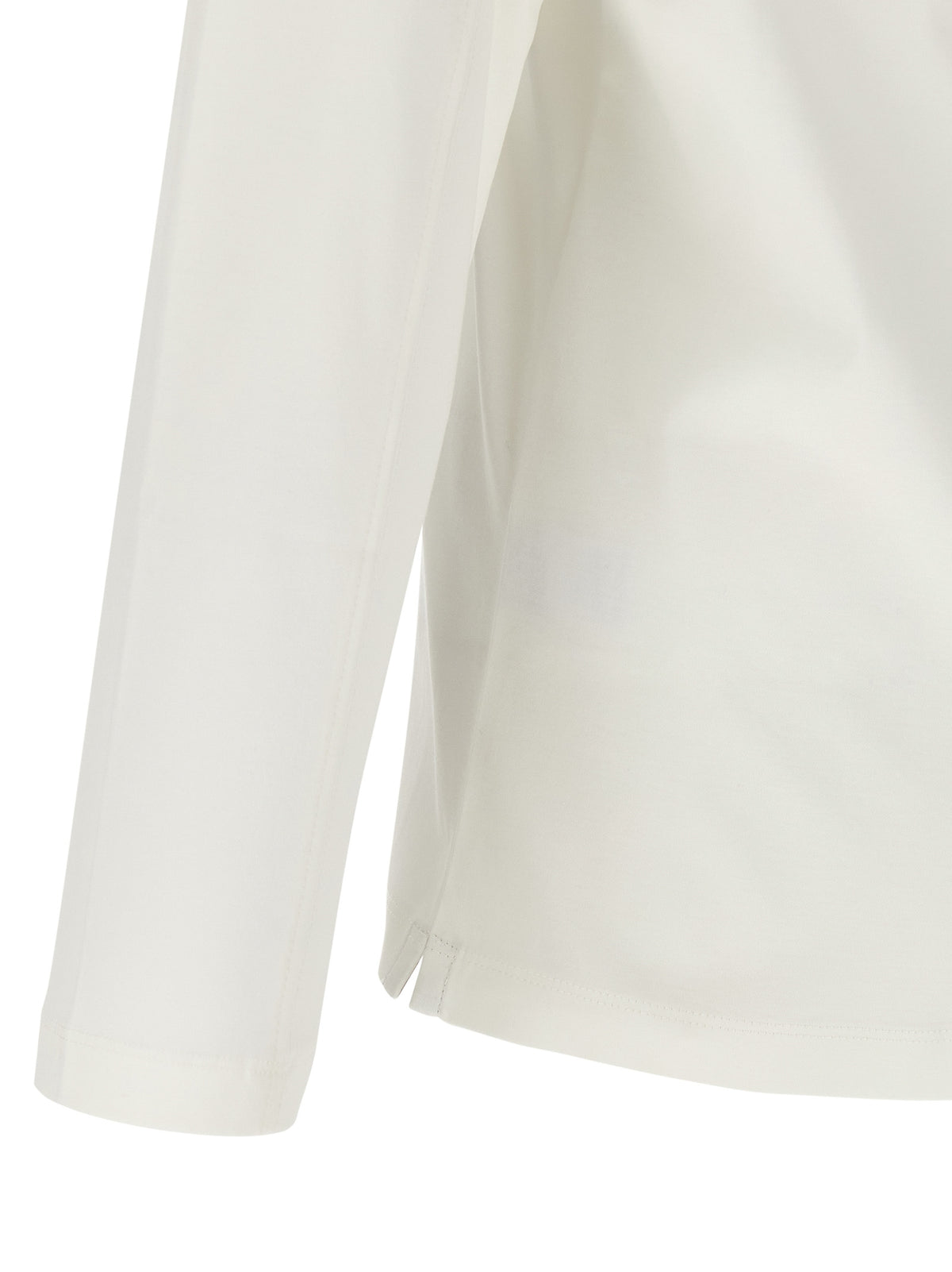 Brunello Cucinelli White Cotton T-Shirt