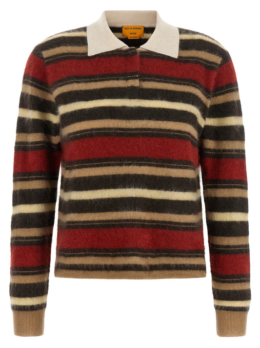 Guest in Residence Multicolor Cashmere Polo Shirt