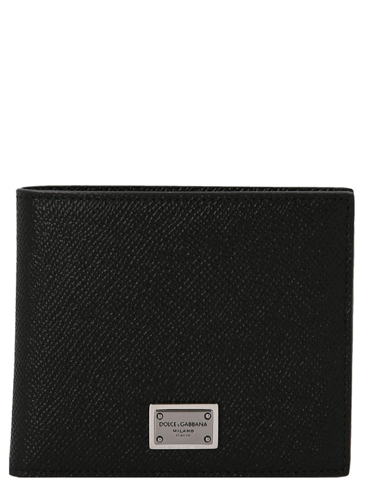 Dolce & Gabbana Black Calfskin Wallet