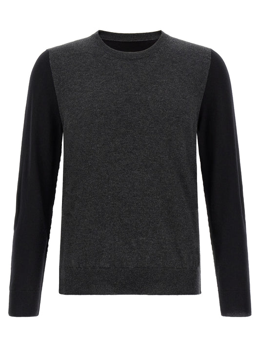 Maison Margiela Gray Wool Cardigan