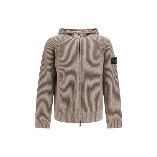 Stone Island Beige Cashmere Hoodie