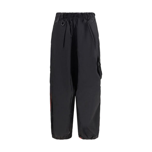 Y-3 Black Polyamide Cargo Pants