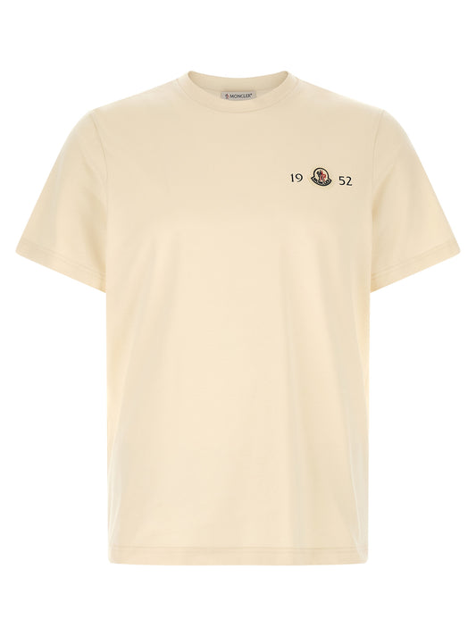 Moncler White Cotton T-Shirt