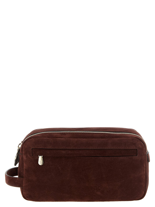 Brunello Cucinelli Bordeaux Calfskin Accessories