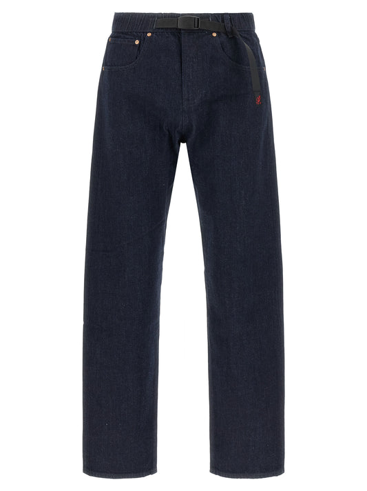 Gramicci Blue Cotton Jeans Denim