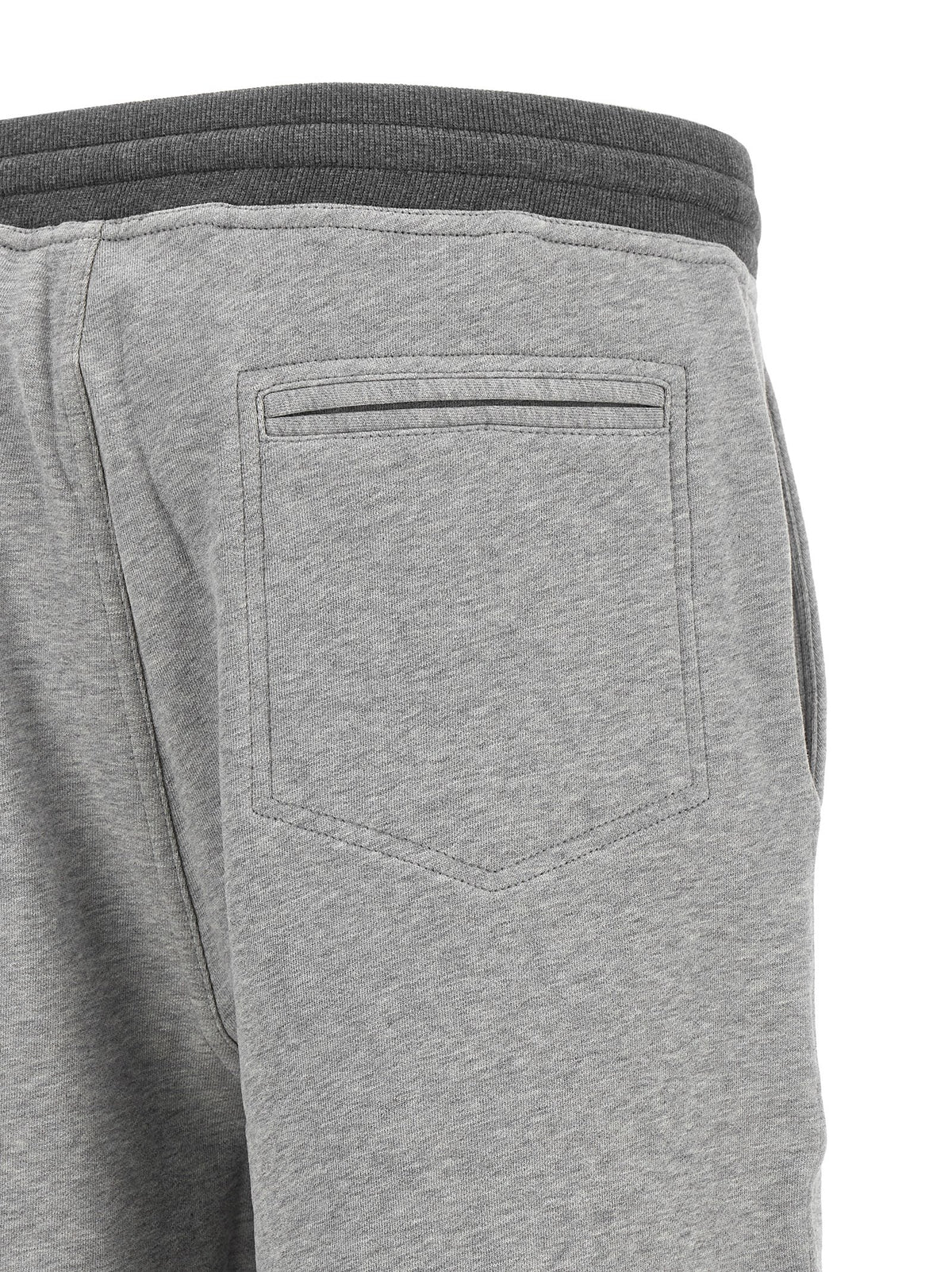 Brunello Cucinelli Gray Cotton Bermuda Shorts
