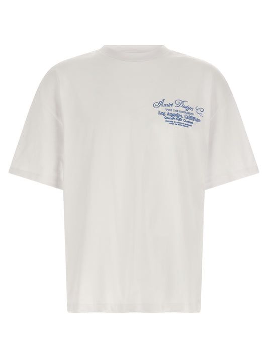 Amiri White Cotton T-Shirt