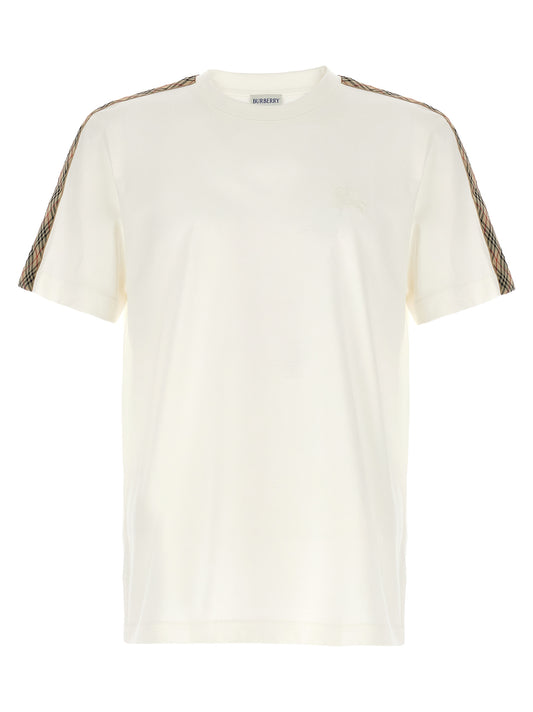 Burberry White Cotton T-Shirt