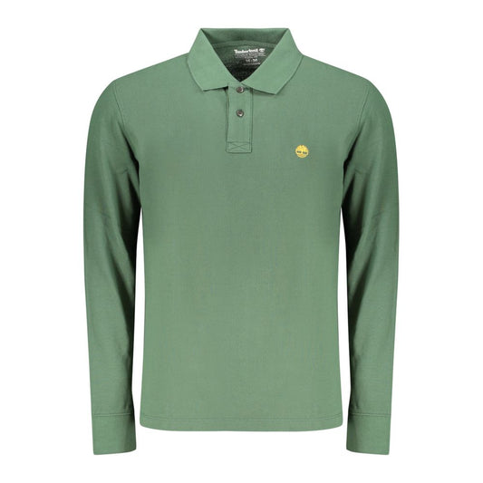 Timberland Green Cotton Polo Shirt