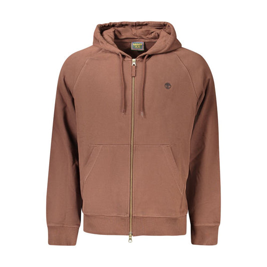 Timberland Brown Cotton Sweatshirt