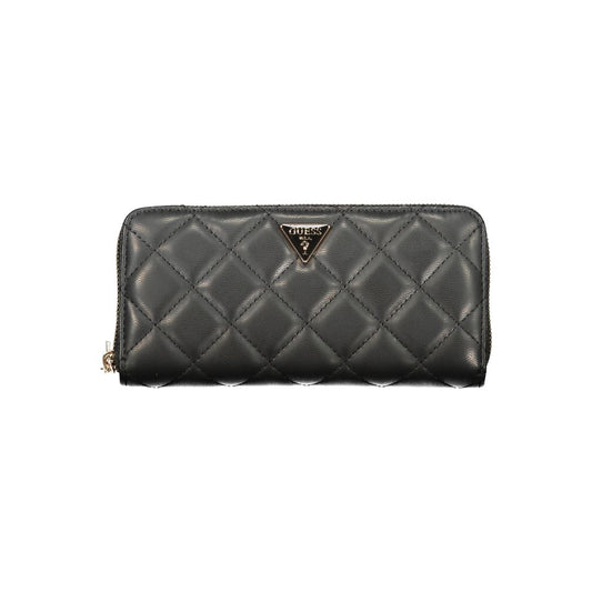 Guess Jeans Black Polyurethane Women's Wallet