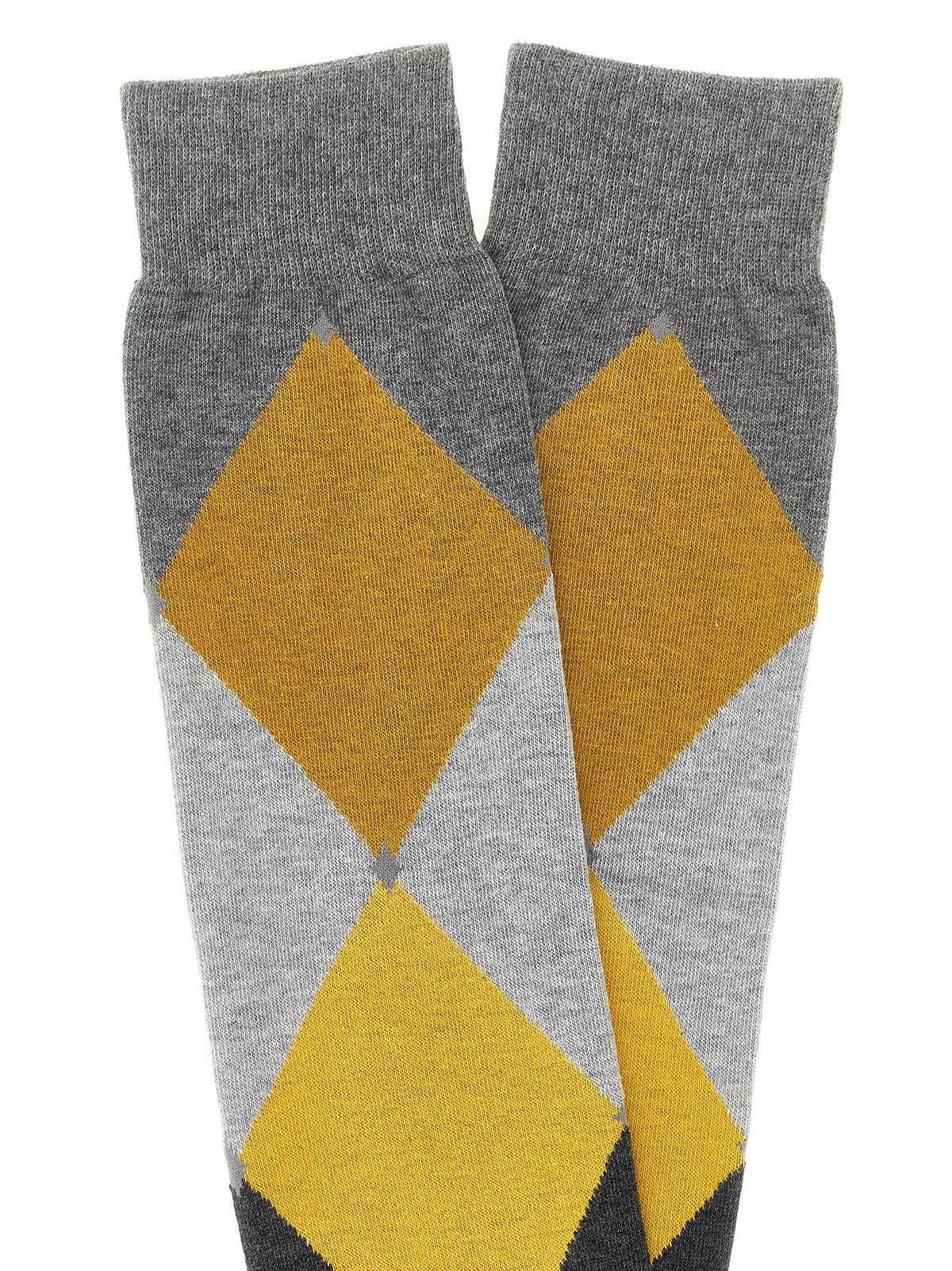 Ballantyne Gray Cotton Socks