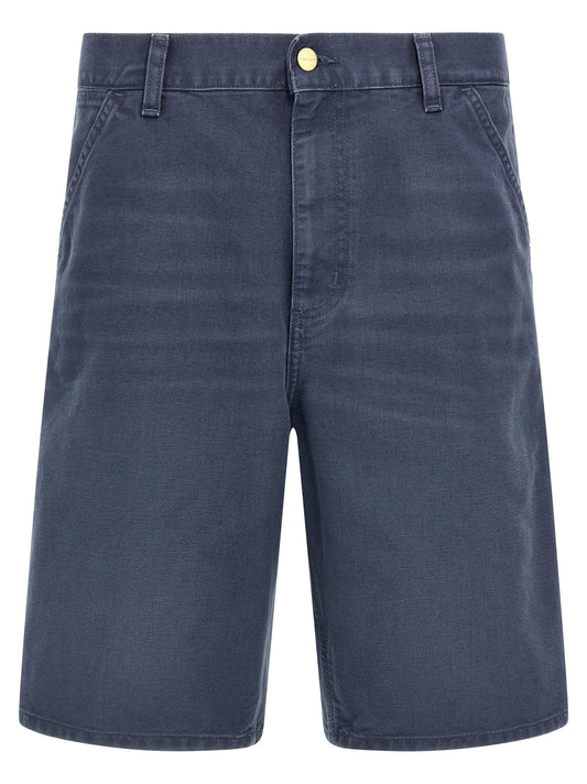 Carhartt Wip Blue Organic Cotton Bermuda Shorts