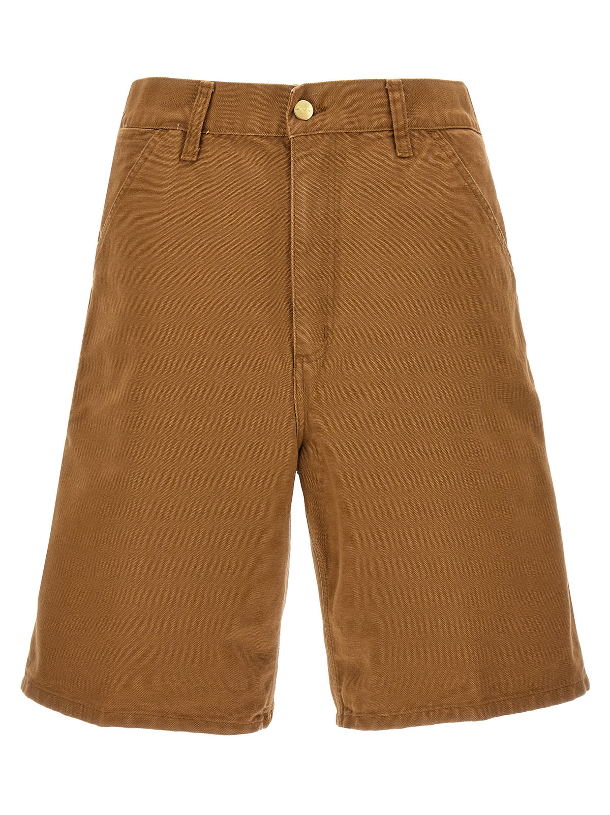 Carhartt Wip Brown Organic Cotton Bermuda Shorts