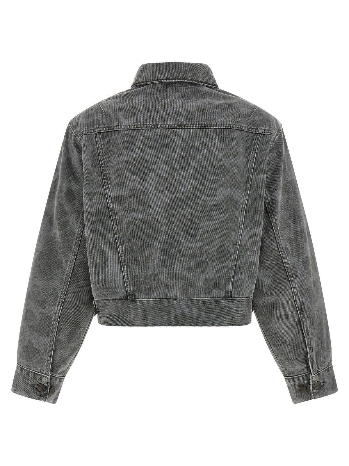 Carhartt Wip Gray Organic Cotton Denim Jacket