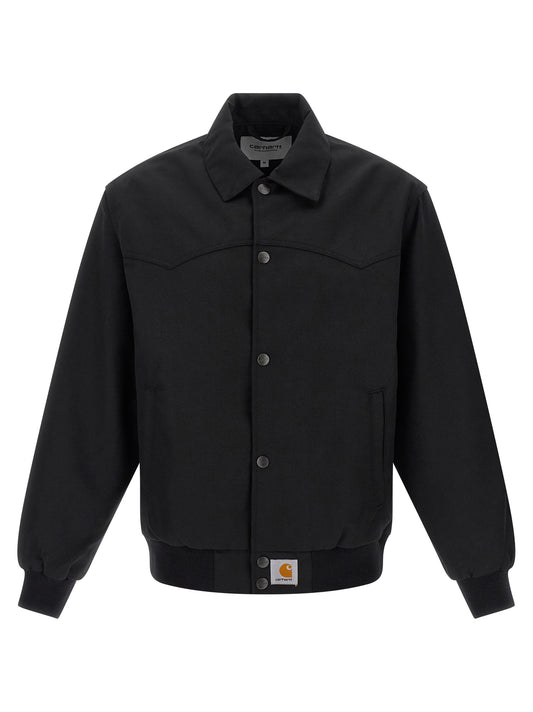 Carhartt Wip Black Polyester Bomber
