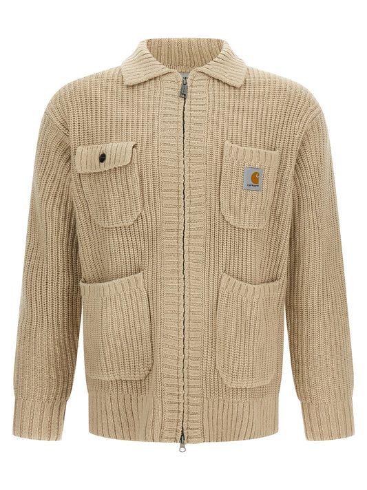 Carhartt Wip Beige Acetate Cardigan