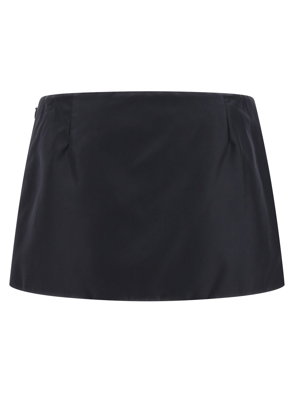 Miu Miu Blue Recycled Polyamide Long Skirt