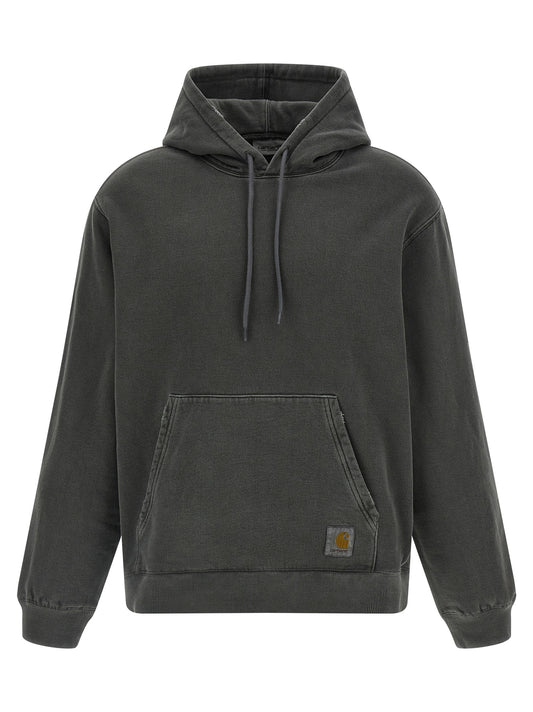 Carhartt Wip Black Cotton Sweatshirt