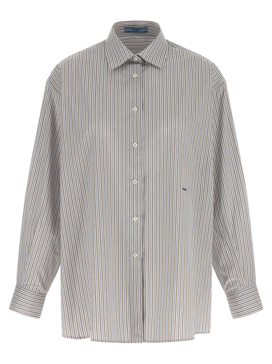 Prada Multicolor Cotton Blouse