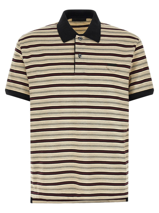 Prada Multicolor Cotton Polo Shirt