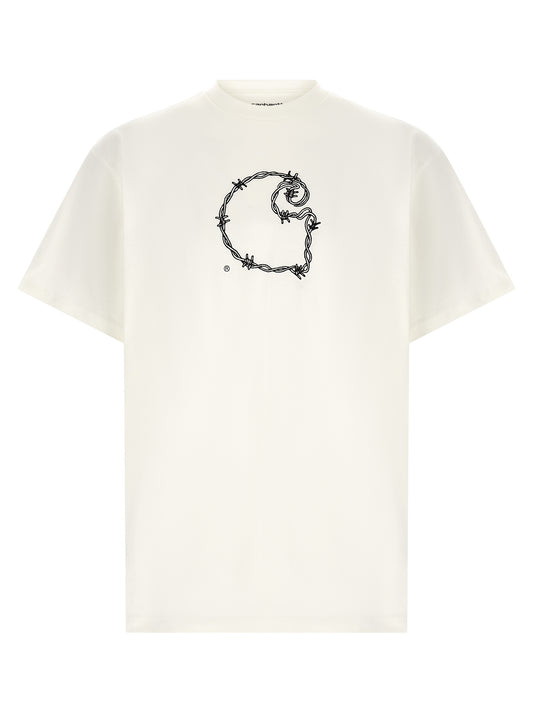 Carhartt Wip White Organic Cotton T-Shirt