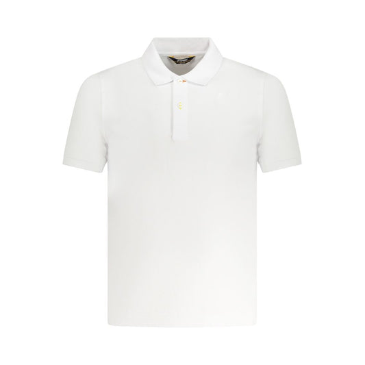 K-WAY White Cotton Men's Polo Shirt