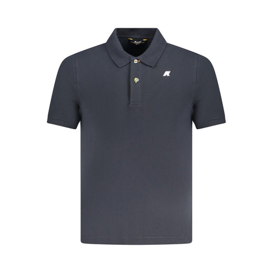 K-WAY Blue Cotton Men Polo